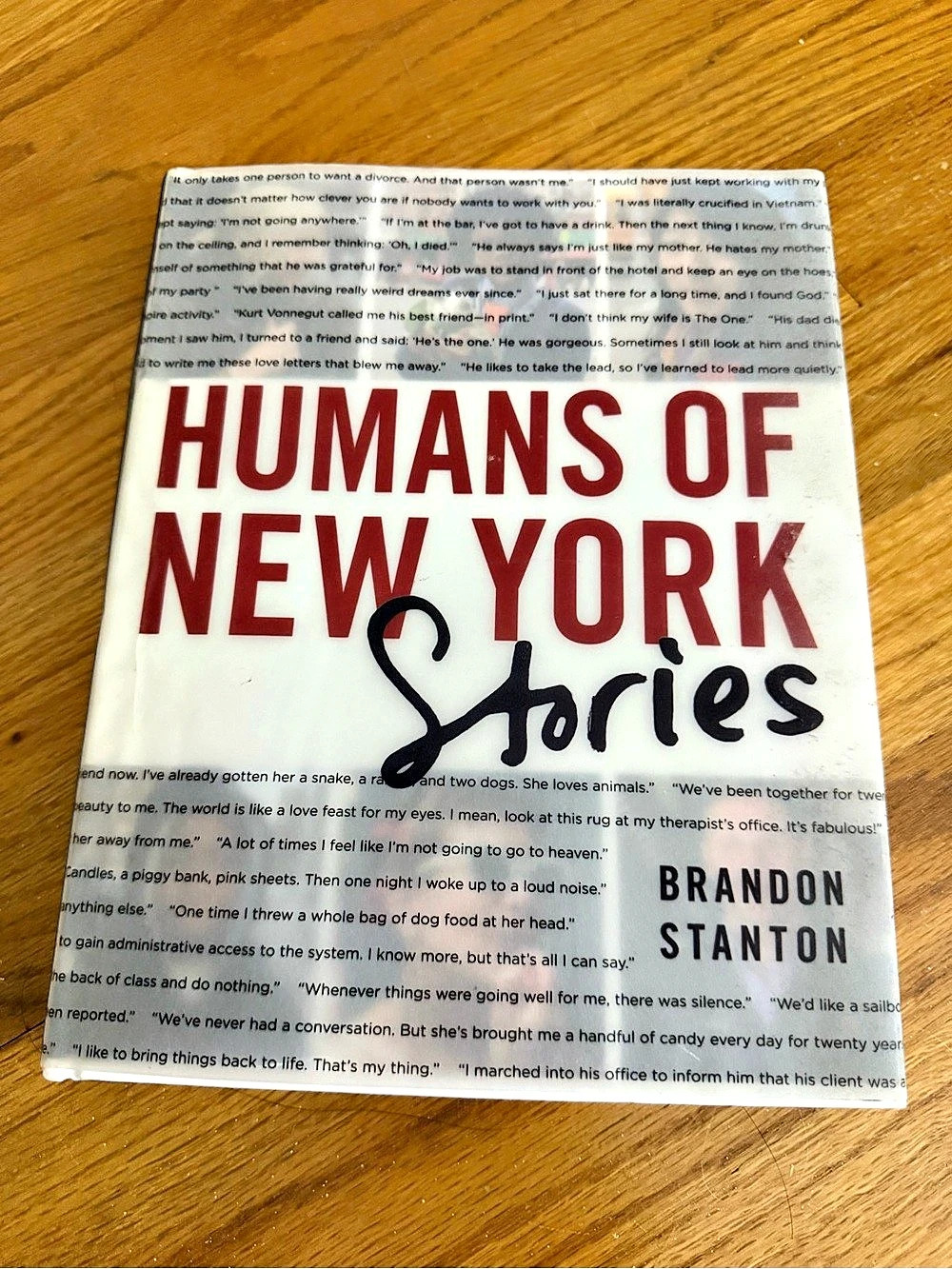 St. Martin's Press Humans of New York: Stories Photo Book